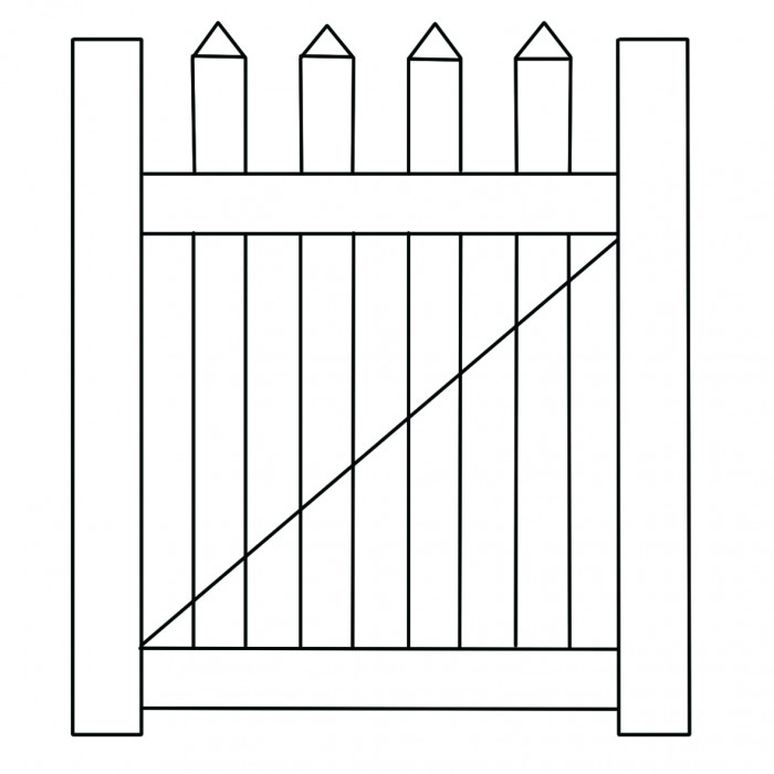 Комплектуючі ПВХ паркан Alta Profil