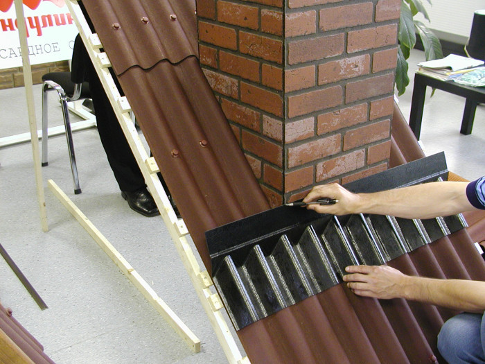 Покриваючий фартух Ондулін