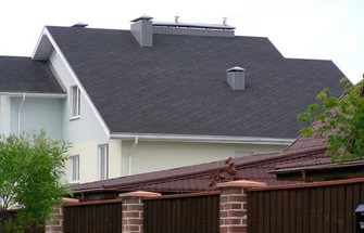 Бітумна черепиця Katepal Rocky (чорний)