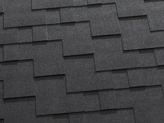 Бітумна черепиця Katepal Rocky (чорний)