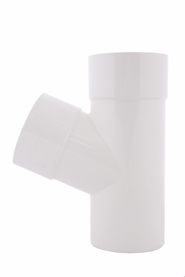 Трійник Profil 75/75/67 90 білий