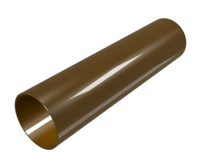 Труба водостічна 3м Regenau 100 коричневий