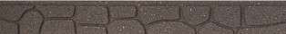 Декоративний бордюр для саду, 9х2х120 см, сіро-коричневий, &quot;каміння&quot;!