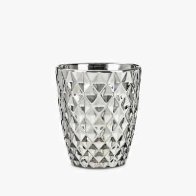 Кашпо для орхідей Scheurich &quot;Mirror Silver&quot; 14&quot;, дзеркальний з фактурою