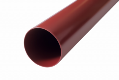 Труба водостічна PROFiL 75 червона 4м