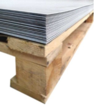 Ламинированный ПВХ металл, лист 1,0х2,0м Laminated PVC RAL 7040