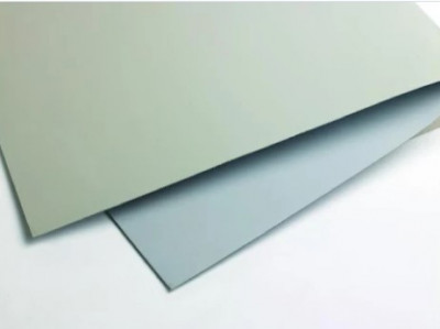 Ламинированный ПВХ металл, лист 1,0х2,0м Laminated PVC RAL 7040