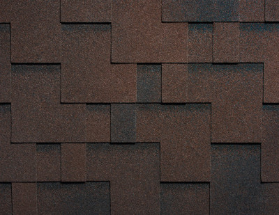 Бітумна черепиця RUFLEX Runa Темний шоколад, 3м2