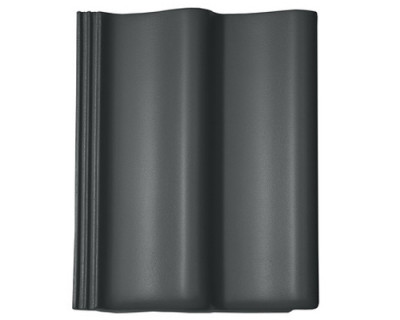 Цементно-піщана черепиця Braas Дабл S Франкфурт Aerlox (Cisar)