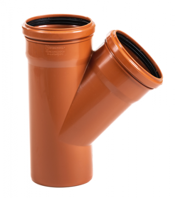 Трійник Profil зовн.канал. 110/110/45° SN8