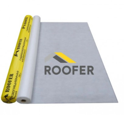 Мембрана гидроизоляционная Roofer (80г/м2) 35 м2