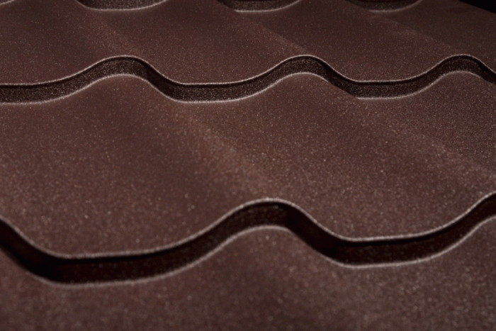 Металочерепиця Монтерей Італія  матова
