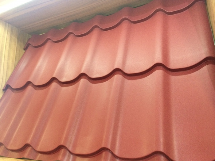 Металочерепиця Монтерей Італія  матова