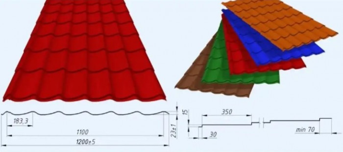 Металочерепиця KINGA 
