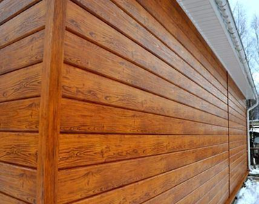 Металевий сайдинг &quot;Дошка&quot; 0.4-0.45мм (сосна, золотий дуб, темний дуб, дуб структурний)