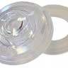Термошайба  Makrolon с резиновым кольцом (бронза, прозрачная)