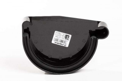 Заглушка ринви PROFiL права 130 чорна