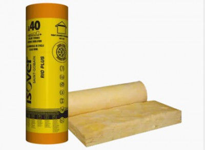 Теплоізоляція ISOVER RIO Plus (тепло- і звукоізоляція) в рулонах