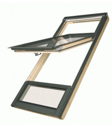 ВІКНА З ЗАВИЩЕНОЮ ВІСЮ ОБЕРТАННЯ З НИЖНІМ ПІДСВІТЛЕННЯМ FAKRO FDY-V U3 Duet proSky