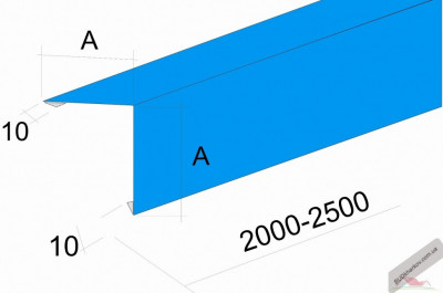 Кут зовнішній 100*100мм