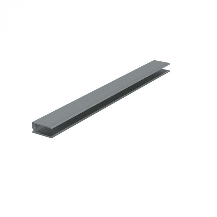 Планка финишная KERRAFRONT FS-252 Quartz Grey 3 м