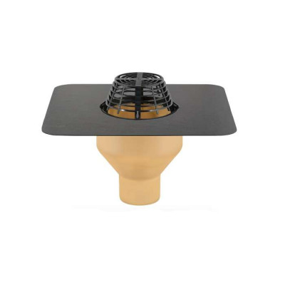 Покрівельна воронка з поліуретану SitaStandard з ПВХ-фартухом (діаметр 160 мм)