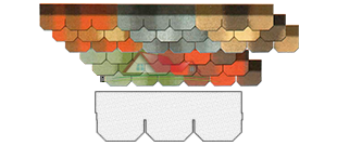 Бітумна черепиця TEGOLA Liberty (Ліберті)