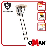 Чердачная лестница Oman Mini Termo (80x60) H265