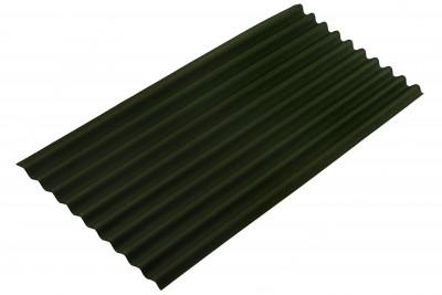 Лист покрівельний бітумний Ондулін зелений