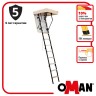 Чердачная лестница Oman Mini Termo (80x70) H265