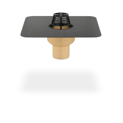 Покрівельна воронка з поліуретану SitaTrendy з бітумним фартухом (діаметр 110 мм)