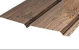 Металевий Сайдинг Блок-Хаус, ЄвроБрус 3D дерево (дуб венге, вишня, дуб, золотий дуб, сосна, вільха)