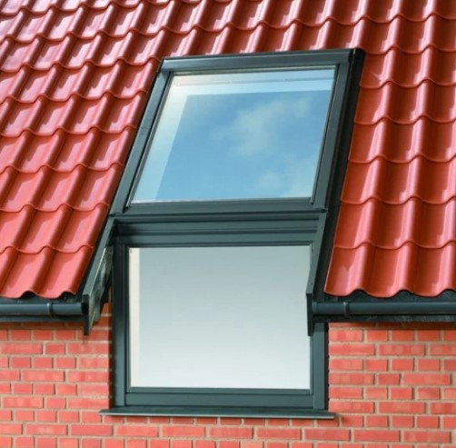 ДЕРЕВ'ЯНІ КАРНИЗНІ ВІКНА FAKRO BXP P2