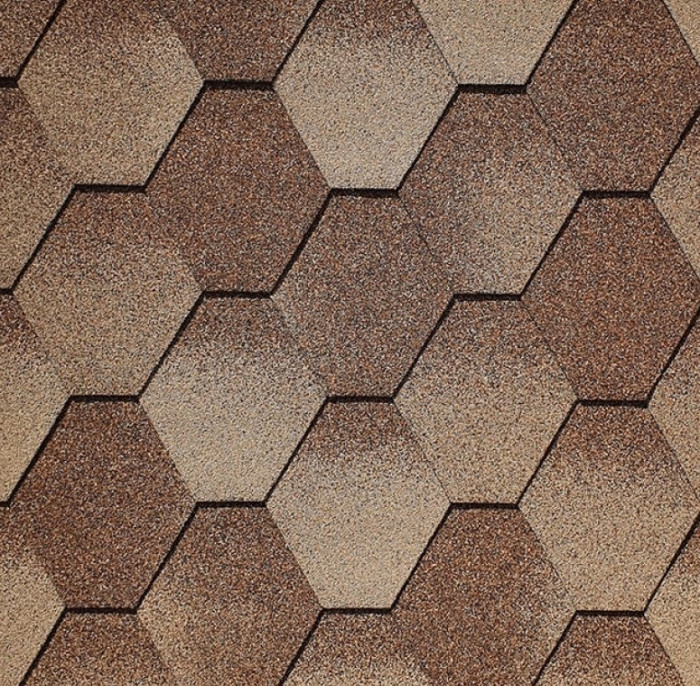 Бітумна черепиця АКВАІЗОЛ  Мозаїка  ІСЛАНДСЬКИЙ БЕРЕГ - гарантія 25 років 