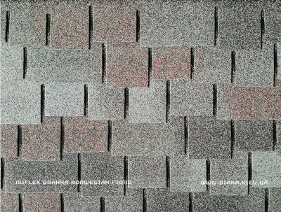 Бітумна черепиця RUFLEX Dranka Норвезький Фіорд, 2,8м2