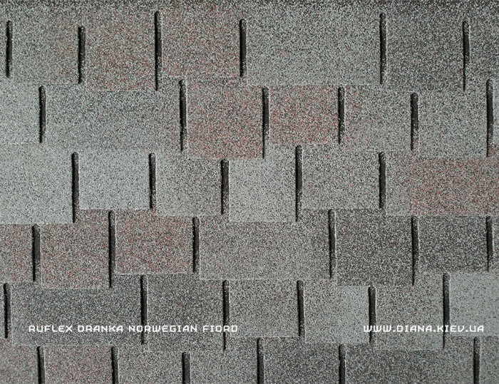 Бітумна черепиця RUFLEX Dranka Норвезький Фіорд, 2,8м2