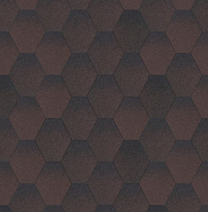 Бітумна черепиця АКВАІЗОЛ  Мозаїка колекція БАЗИС - гарантія 10 років 