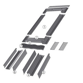 Оклад для мансардного вікна VELUX Basic EDS 1000