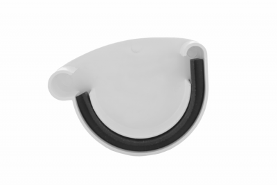 Заглушка ринви PROFiL ліва 90 біла