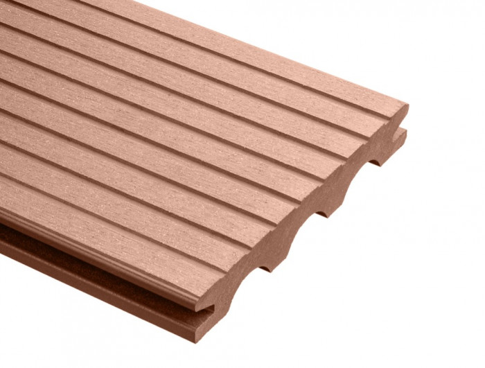 Терасна дошка HOLZDORF Масив 140х20х2400 мм, Браш