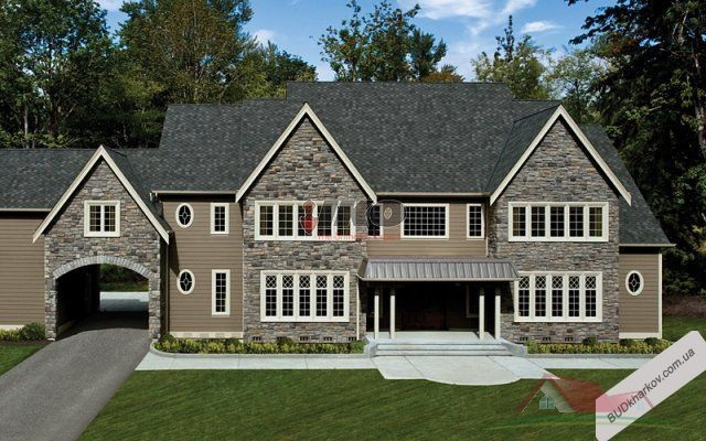 Бітумна черепиця архітектурного стилю IKO ArmourShake