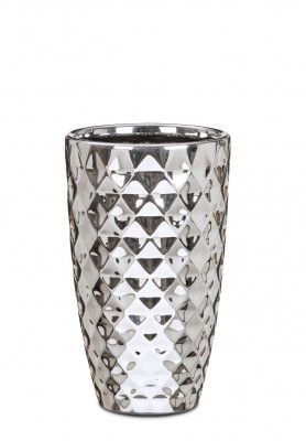 Ваза для квітів Scheurich &quot;Mirror Silver&quot; 25&quot;, дзеркальна