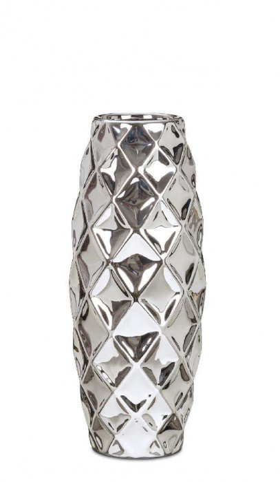 Ваза для цветов Scheurich "Mirror Silver" 47" зеркальная