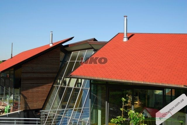 Бітумна черепиця класу Преміум IKO Monarch (Бельгія)