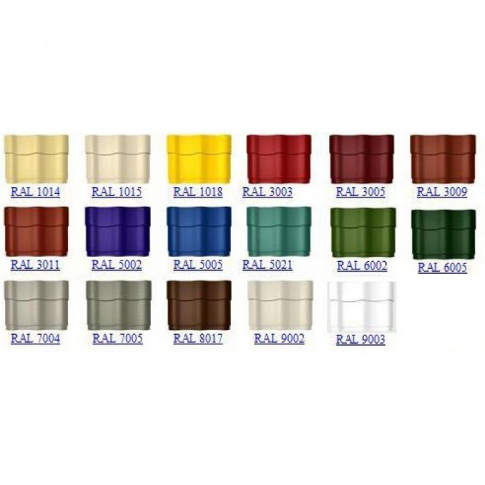 Металочерепиця "Кварц" МОДУЛЬНА