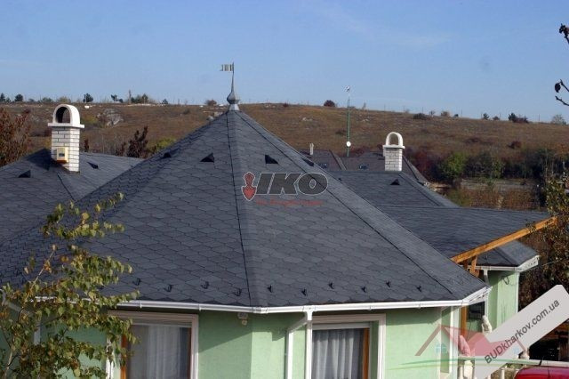 Бітумна черепиця класу Преміум IKO Monarch-Diamant (Бельгія)