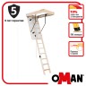 Чердачная лестница Oman Long Extra (120x70) H330