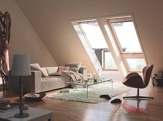 Оклад для балконного вікна EDW 2000 GDL профільований покрівельний матеріал