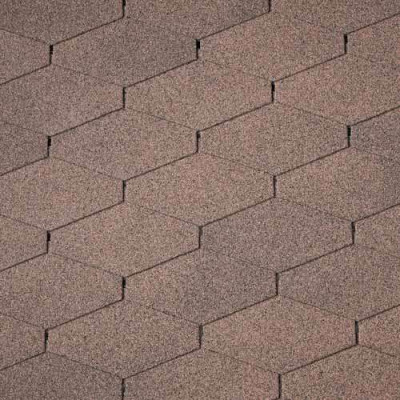 Бітумна черепиця Diamant Plus (07) Dual Brown