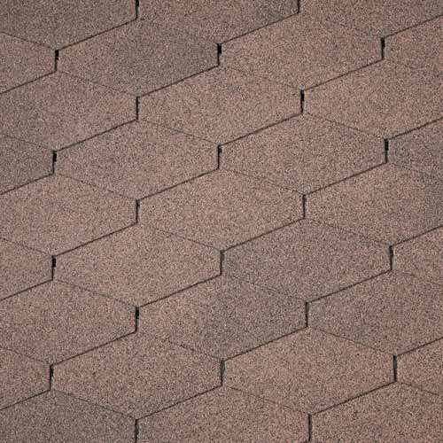 Битумная черепица Diamant Plus (07) Dual Brown